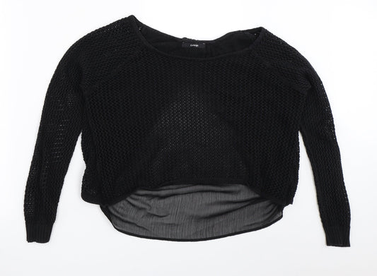 George Womens Black   Pullover Jumper Size 8