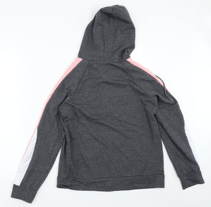 Hawiton Womens Grey   Full Zip Hoodie Size S