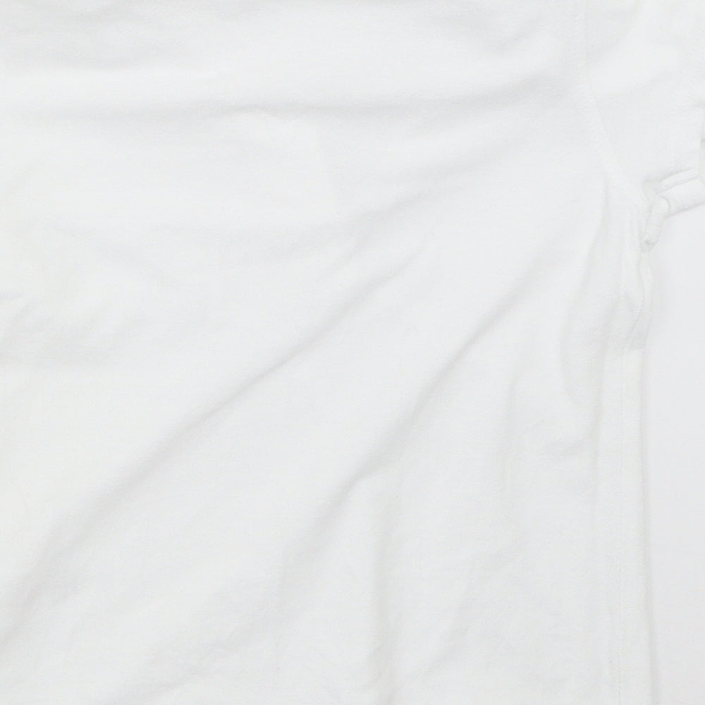 George Girls White   Basic Polo Size 5-6 Years  - school