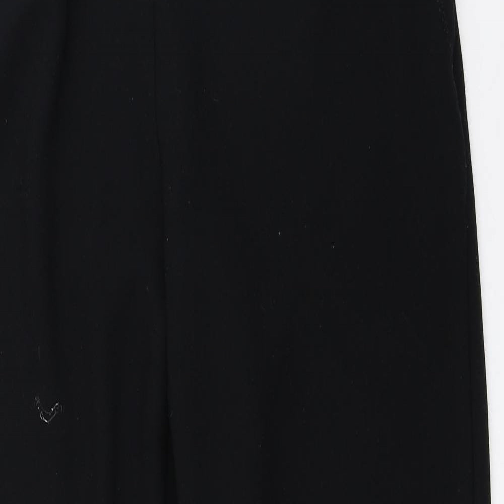 Womens UK Size 32 in Marks and Spencer Regular Fit  Black Trousers