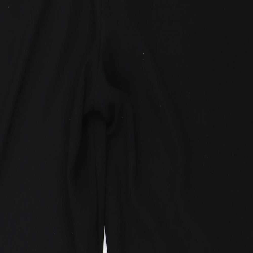Womens UK Size 32 in Marks and Spencer Regular Fit  Black Trousers