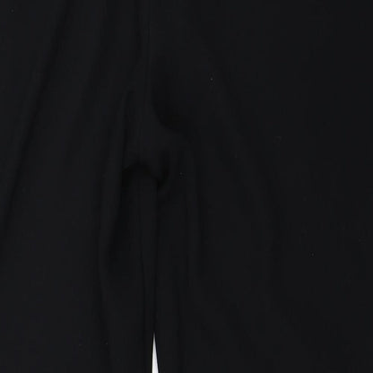 Womens UK Size 32 in Marks and Spencer Regular Fit  Black Trousers