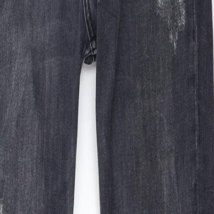 Zara Womens Grey   Skinny Jeans Size 36 L28.5 in