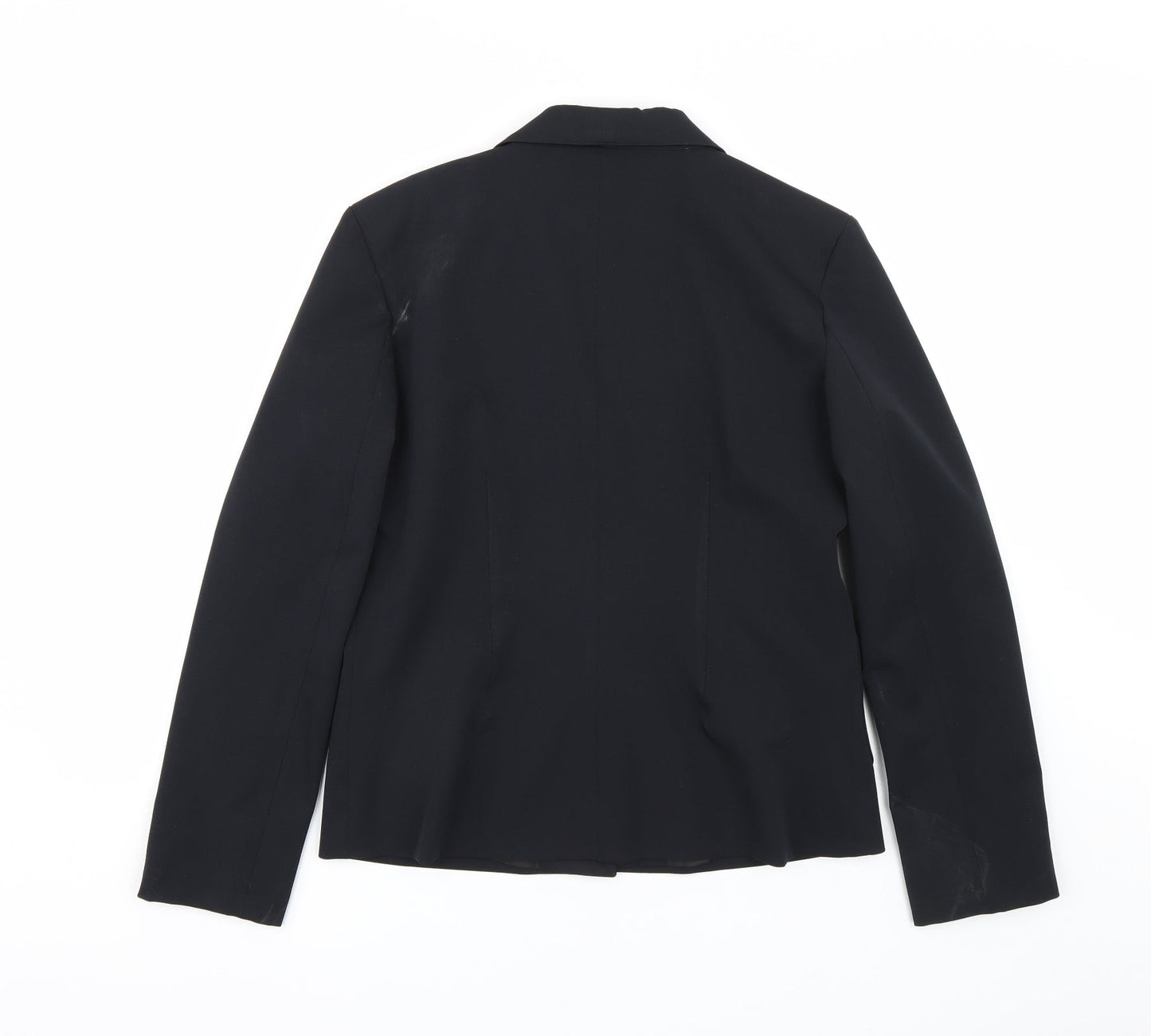 Etan Womens Black   Jacket Suit Size 14