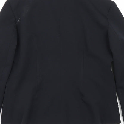 Etan Womens Black   Jacket Suit Size 14