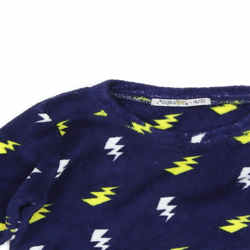 Chill out Boys Blue    Pyjama Top Size 4-5 Years