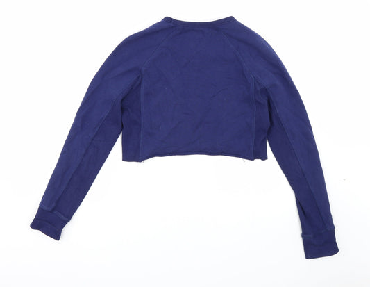 Womens UK Size S River Island Blue Pullover Jumper