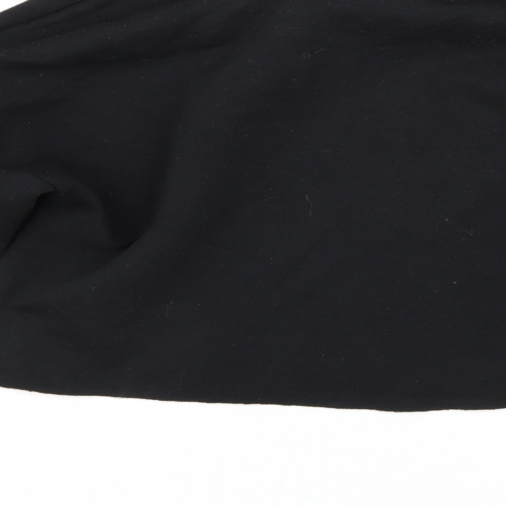 New Look Girls Black Striped  Pullover Sweatshirt Size 12-13 Years