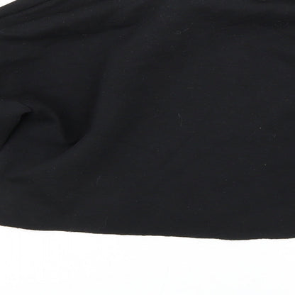 New Look Girls Black Striped  Pullover Sweatshirt Size 12-13 Years