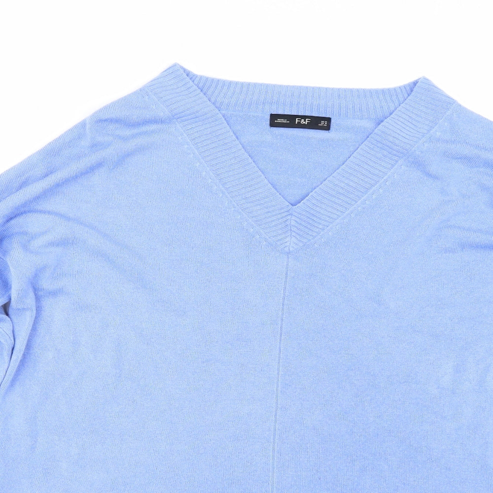 F&F Womens Blue   Pullover Jumper Size 12