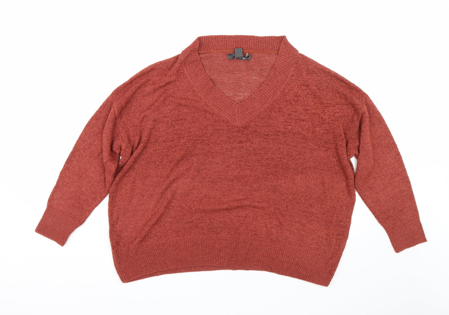 Primark Womens Brown   Pullover Jumper Size M