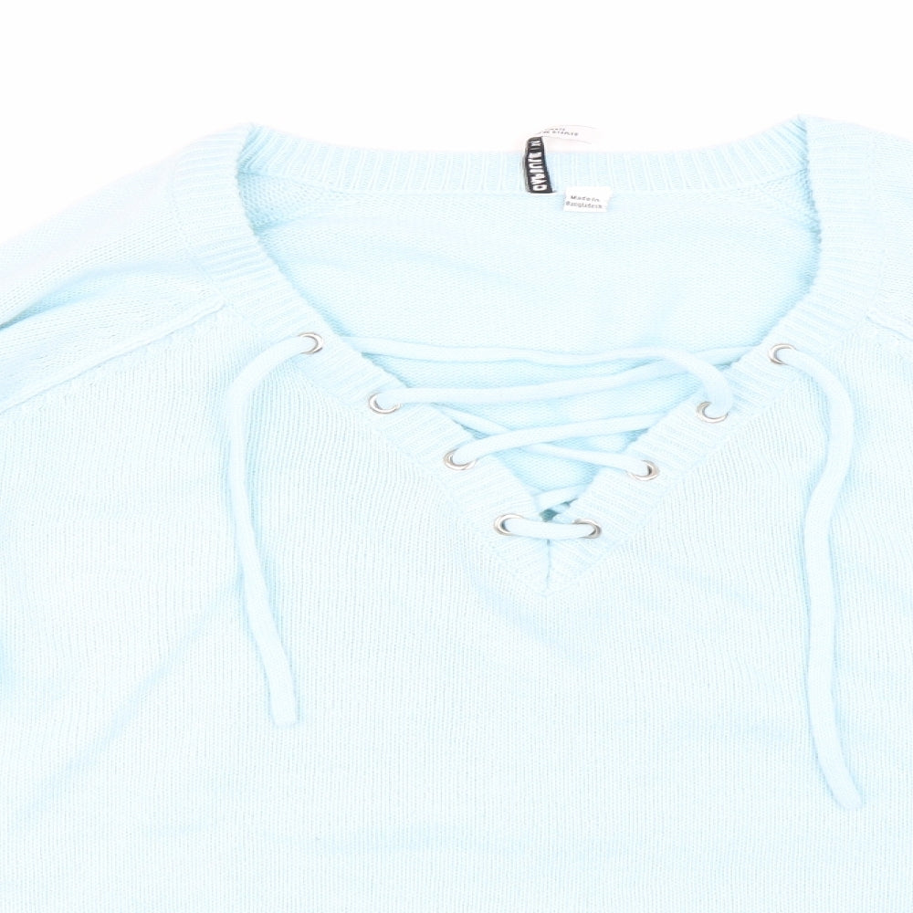 Capsule Womens Blue   Pullover Jumper Size S