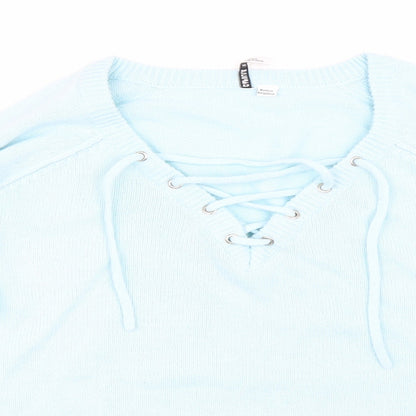 Capsule Womens Blue   Pullover Jumper Size S