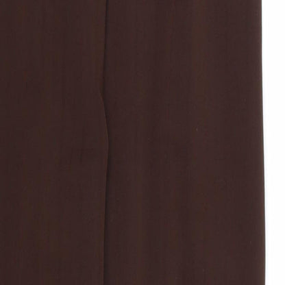 Womens UK Size 12 Preworn Regular Fit  Brown Trousers