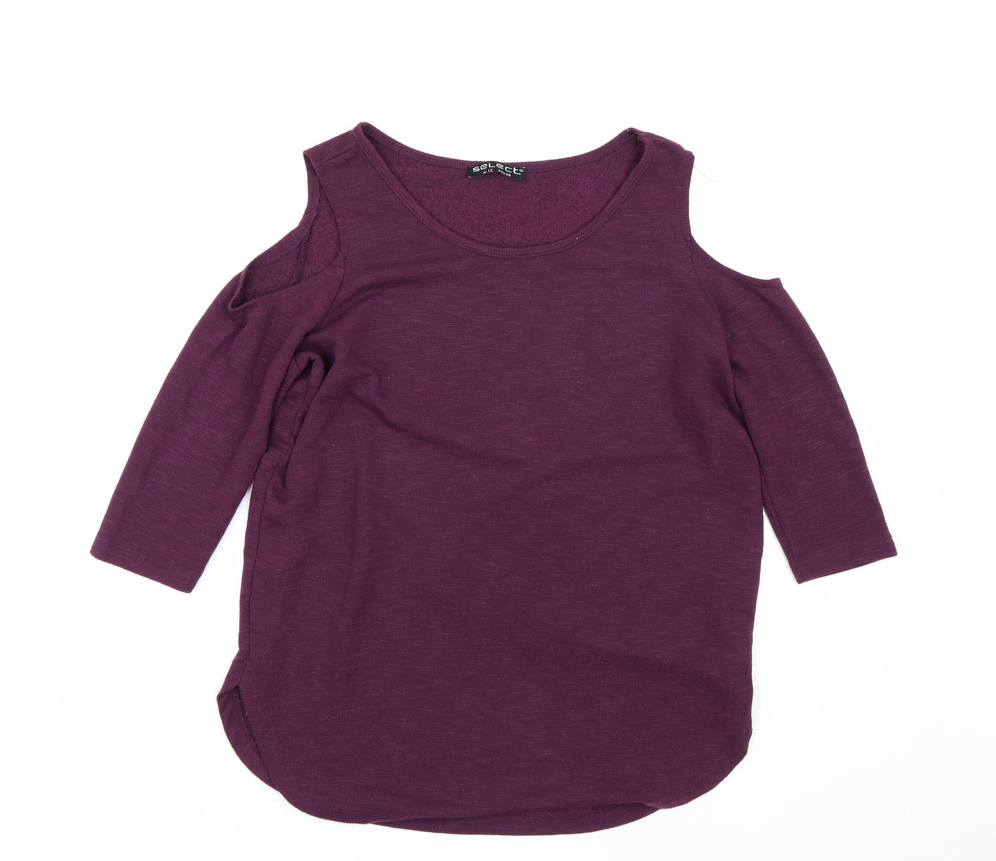 Womens UK Size 12 Select Purple Basic Tank