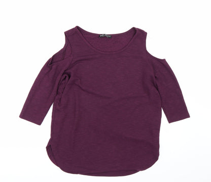 Womens UK Size 12 Select Purple Basic Tank