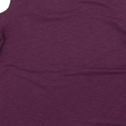 Womens UK Size 12 Select Purple Basic Tank