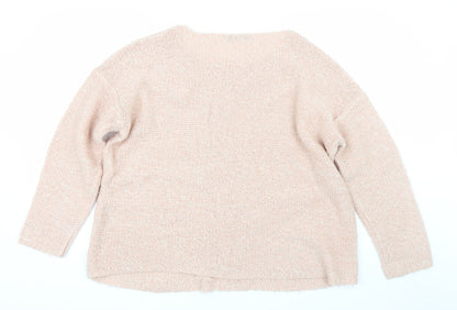 George Womens Pink   Pullover Jumper Size L