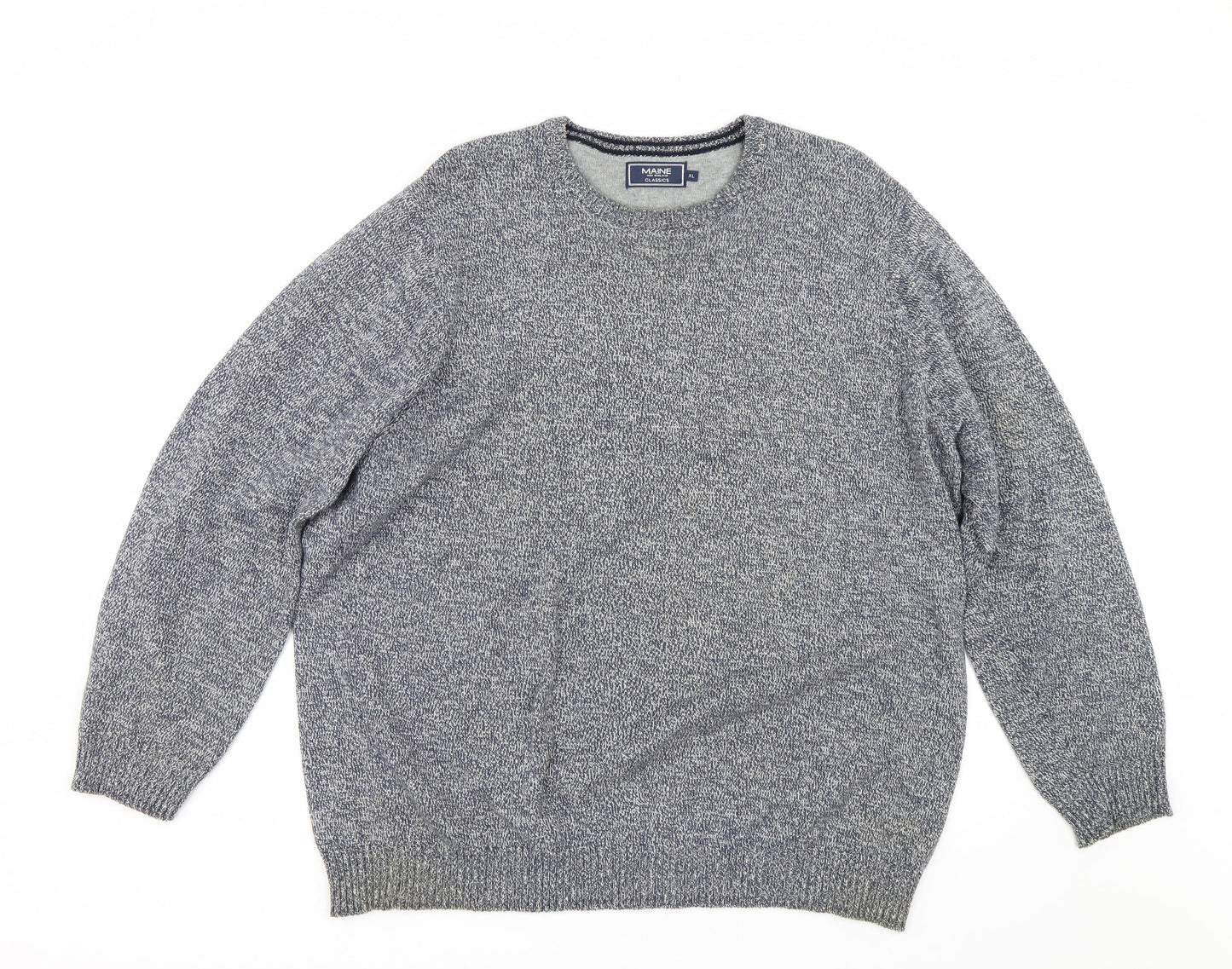 Maine Mens Blue   Pullover Jumper Size XL