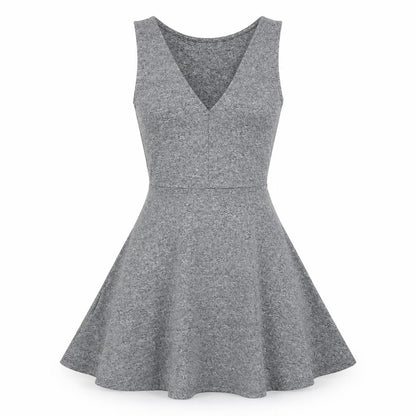 H&M Womens Grey   Tank Dress  Size S