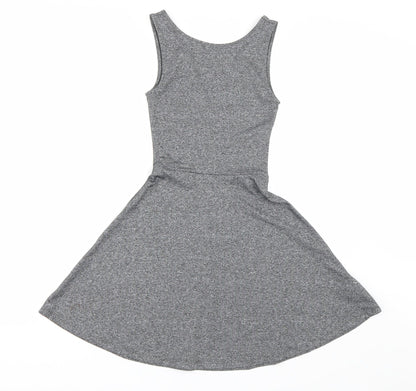 H&M Womens Grey   Tank Dress  Size S