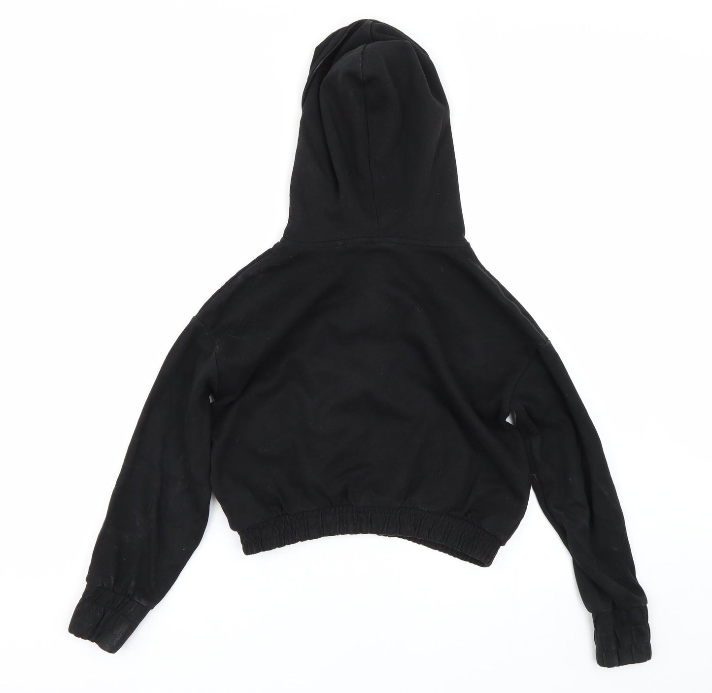 Holyfield Girls Black   Pullover Hoodie Size 8-9 Years