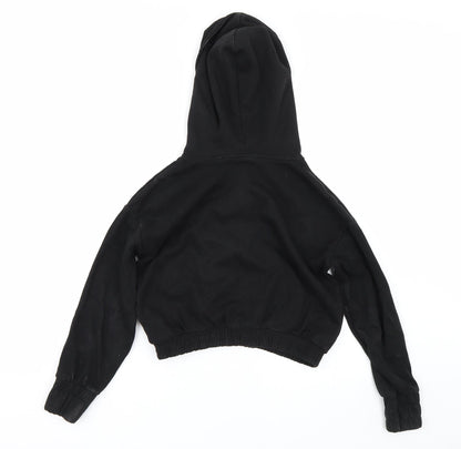 Holyfield Girls Black   Pullover Hoodie Size 8-9 Years