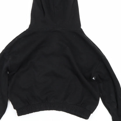 Holyfield Girls Black   Pullover Hoodie Size 8-9 Years