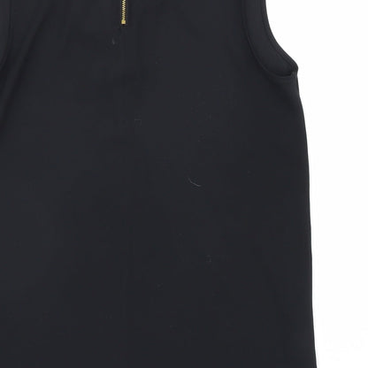 Womens UK Size 10 NEXT Black Basic Blouse