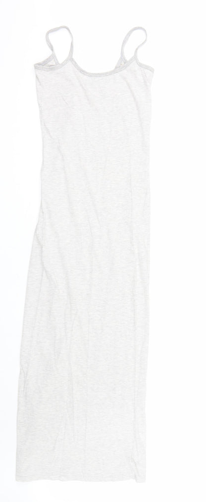 B soul Womens Grey Striped  Top Dress Size S