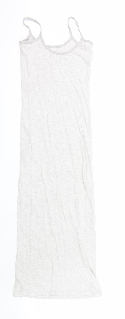 B soul Womens Grey Striped  Top Dress Size S