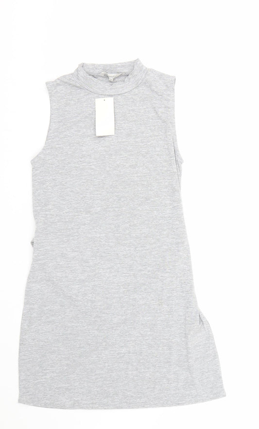 Peacocks Womens Grey   Tank Dress  Size 10