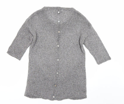 Womens UK Size 8 NEXT Grey Pullover Jumper