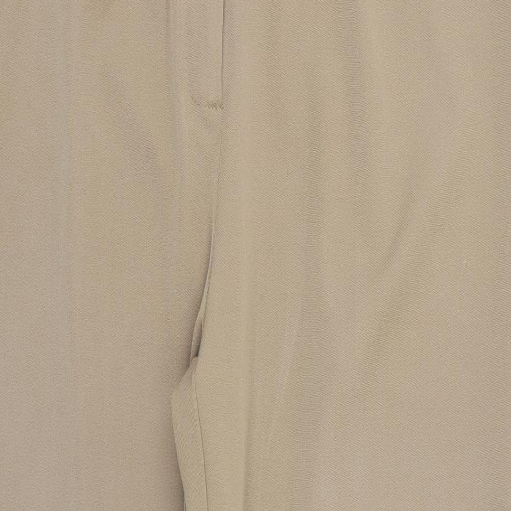 Womens UK Size 35 in Preworn Regular Fit  Brown Trousers