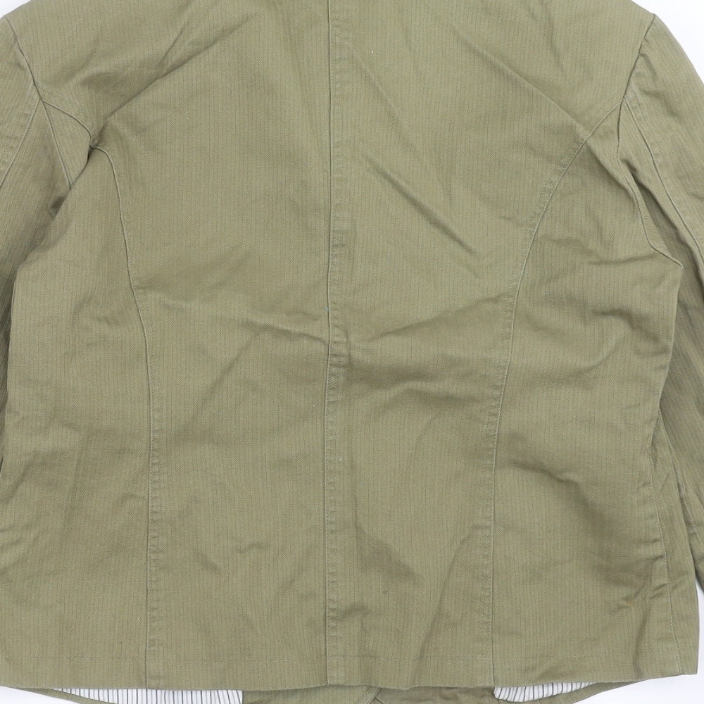 Womens UK Size 14 Select Green Jacket