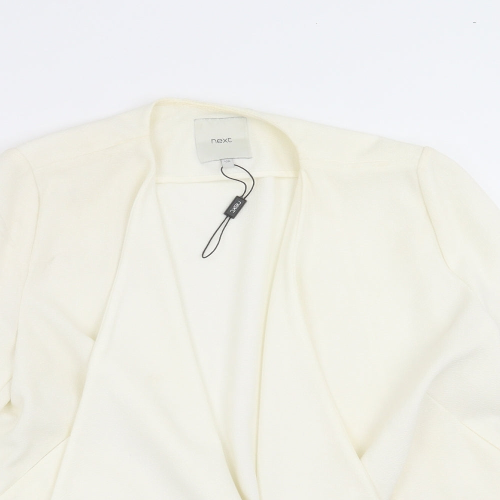 NEXT Womens Ivory   Jacket Blazer Size 12