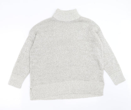 Womens UK Size M New Look Grey Pullover Jumper