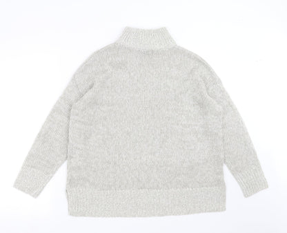 Womens UK Size M New Look Grey Pullover Jumper