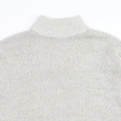 Womens UK Size M New Look Grey Pullover Jumper