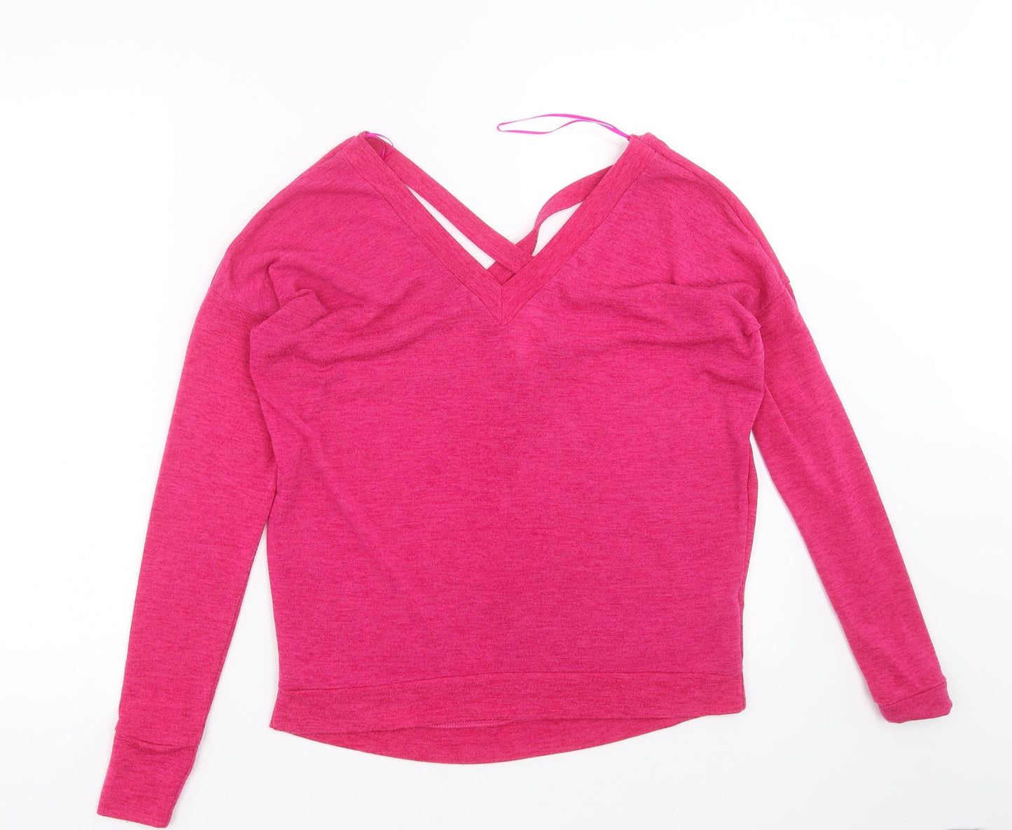 Womens UK Size 6 River Island Pink Pullover Jumper