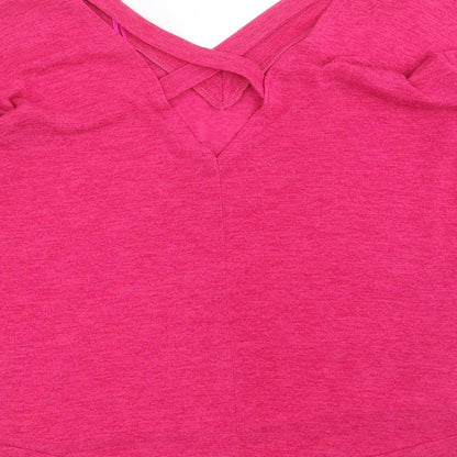 Womens UK Size 6 River Island Pink Pullover Jumper