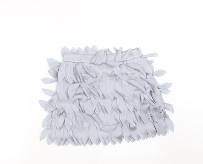 RAVI FAMOUS Womens Grey   Mini Skirt Size M