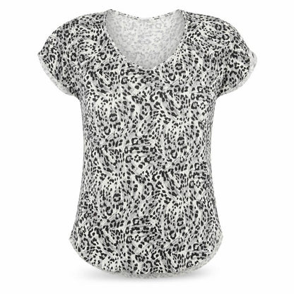 Womens UK Size M Zara Beige Basic T-Shirt