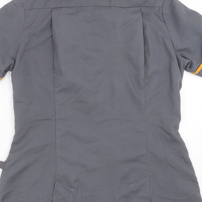 Womens UK Size 10 Dimensions Grey Tunic T-Shirt