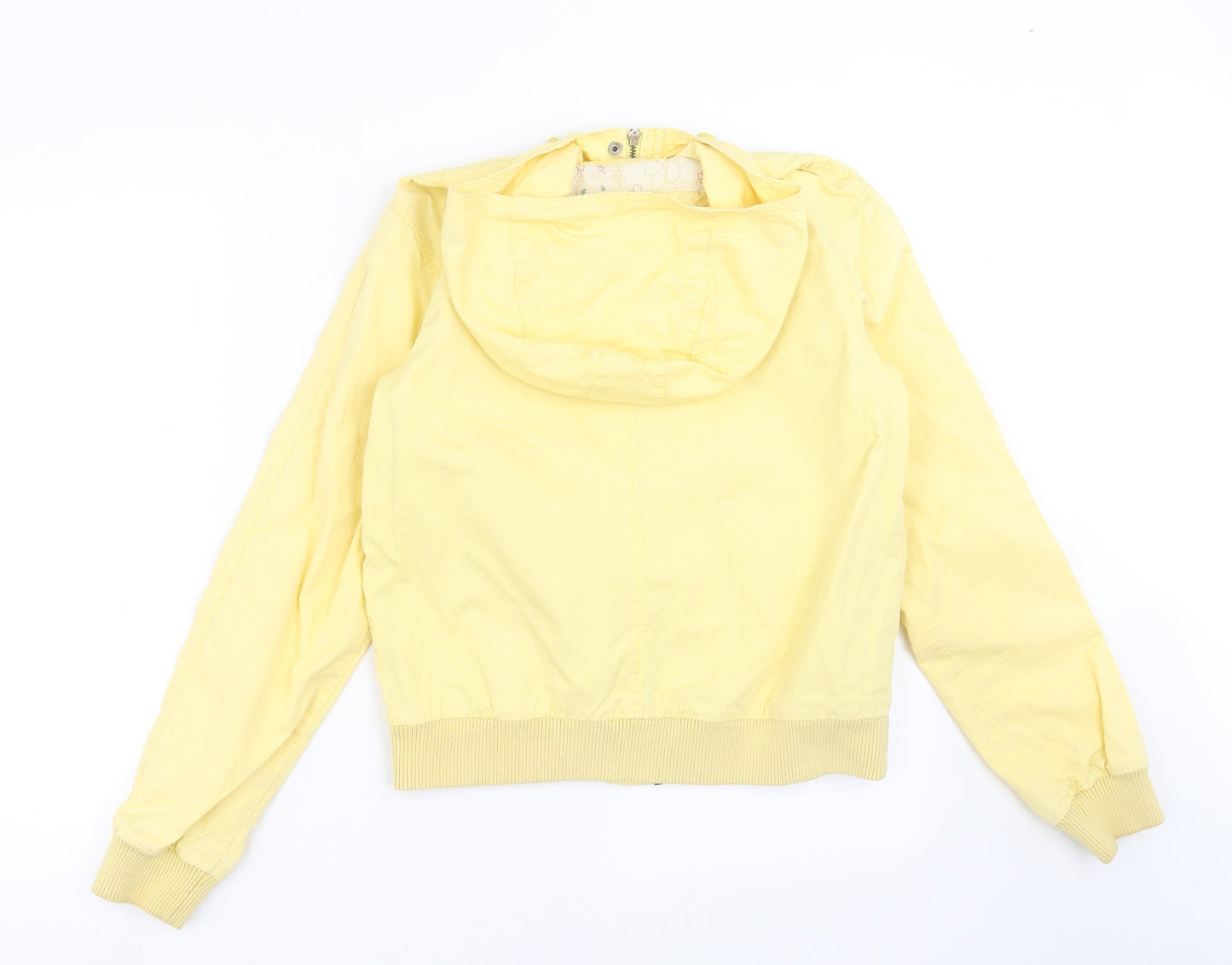 YISHION SPORTS Womens Yellow   Jacket Coat Size M