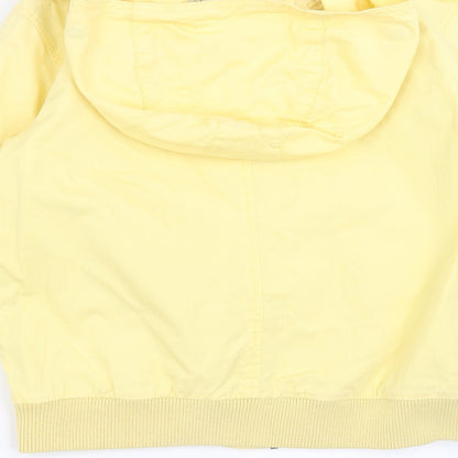 YISHION SPORTS Womens Yellow   Jacket Coat Size M