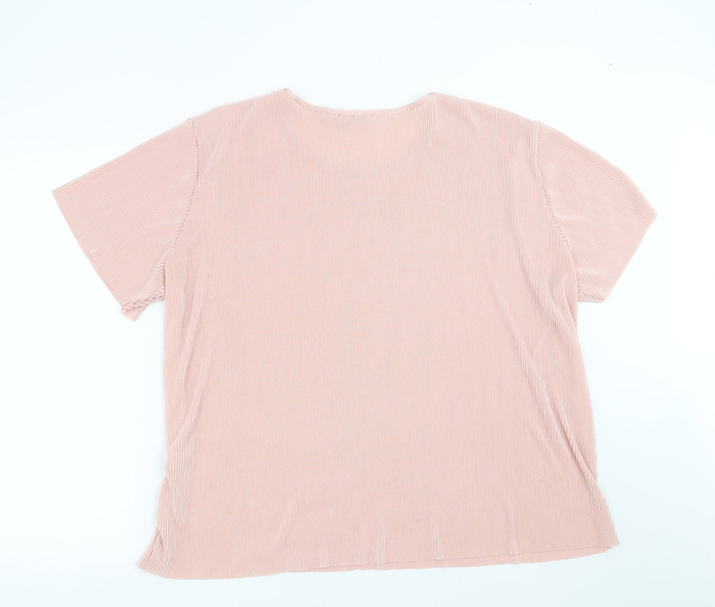 Z by Z Womens Pink   Basic Blouse Size S