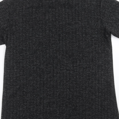 Womens UK Size S Missguided Grey Pullover Jumper