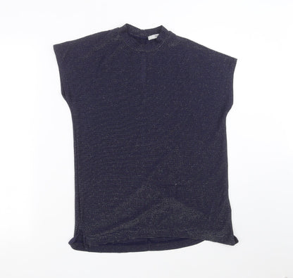 Womens UK Size 8 NEXT Blue Basic Blouse