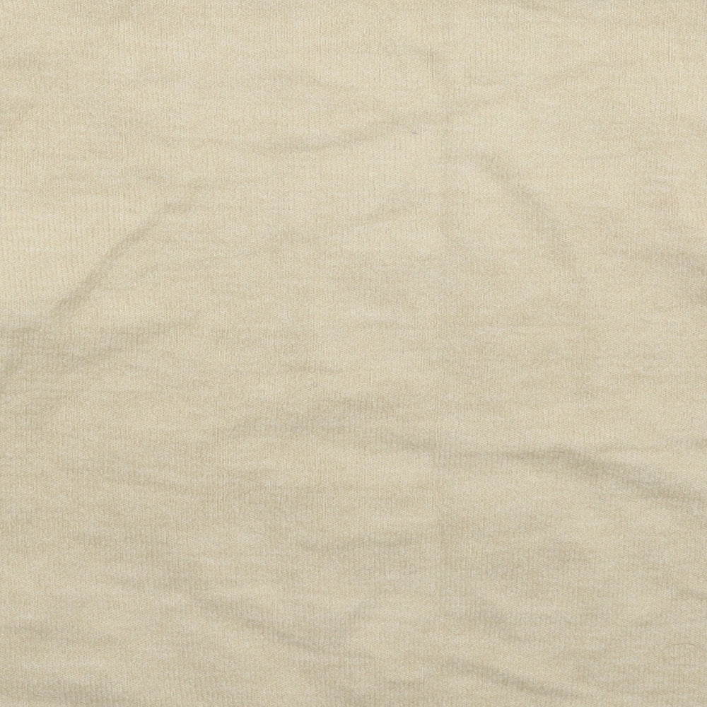 Womens UK Size M New Look Beige Pullover Jumper